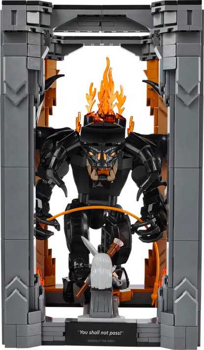 Angolo del libro Balrog del Signore degli Anelli (10367)
