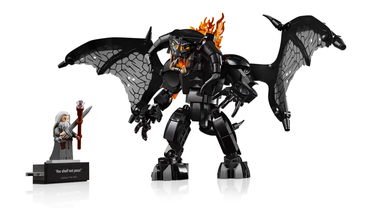 Angolo del libro Balrog del Signore degli Anelli (10367)