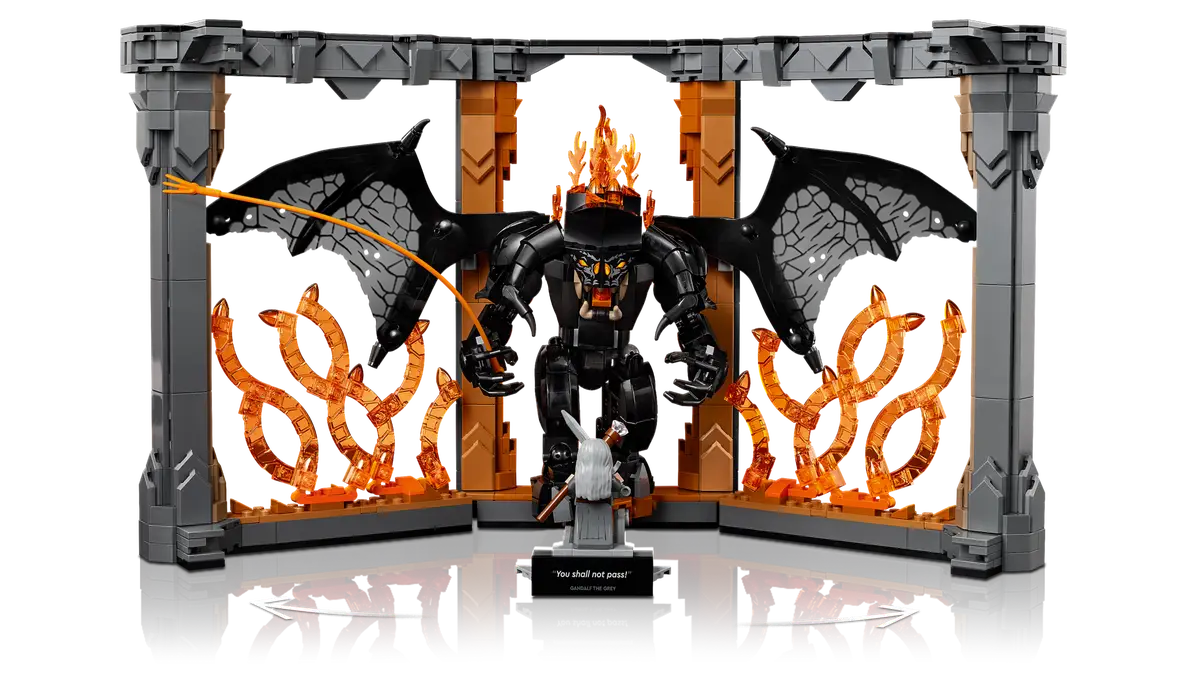 Angolo del libro Balrog del Signore degli Anelli (10367)