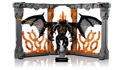 Angolo del libro Balrog del Signore degli Anelli (10367)