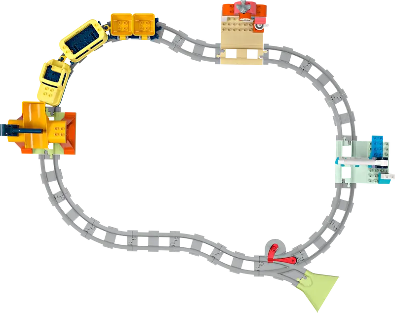 Großer interaktiver Gemeinschaftszug