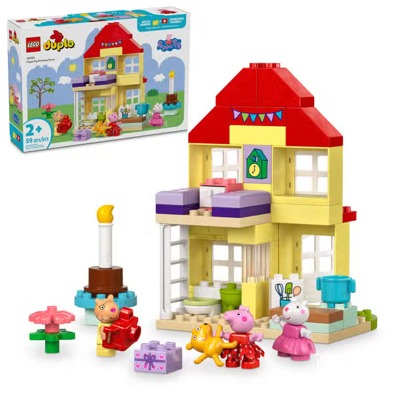 Maison d'anniversaire Peppa Pig (10433)