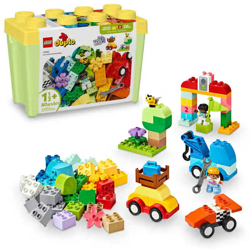 Bausteine-Box für Autos und Lastwagen (10439)
