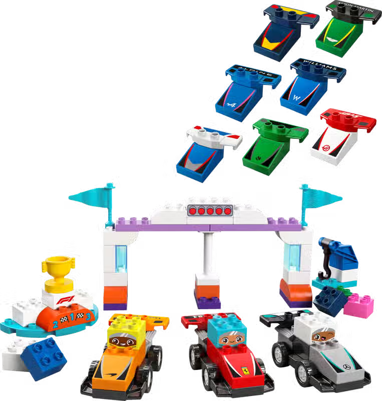 Voitures et pilotes de course de Formule 1 (10445)