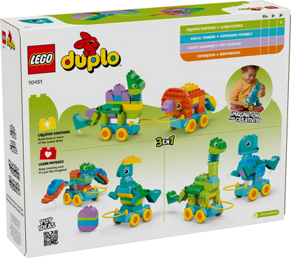 Town 3-in-1-Dinosaurier auf Rädern
