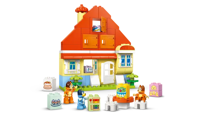 LEGO Bluey's House et jeu de mémoire