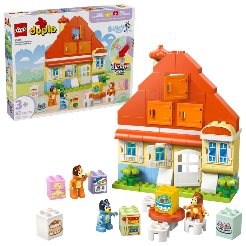 Bluey’s House & Memory-Spiel