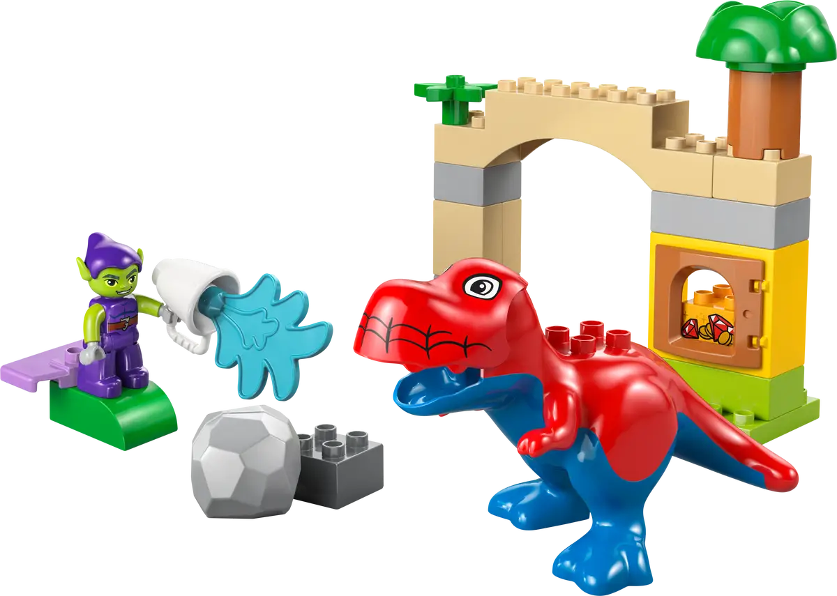 Dinosaurier Spidey-Rex vs. Grüner Kobold (10463)
