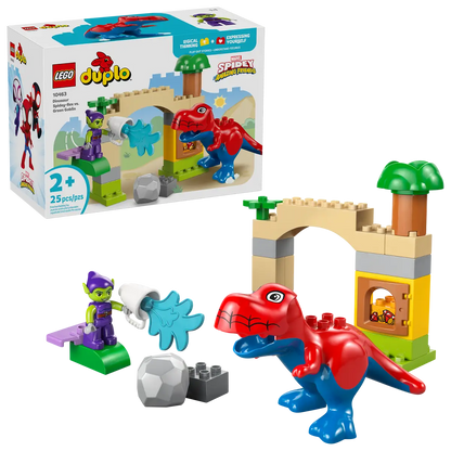 Dinosaurier Spidey-Rex vs. Grüner Kobold (10463)