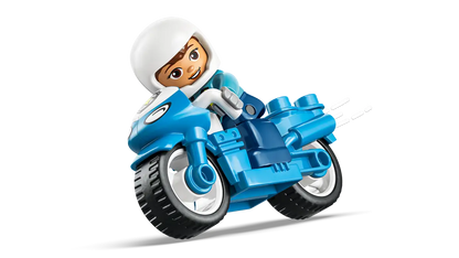 Blaues Polizeimotorrad (10471)