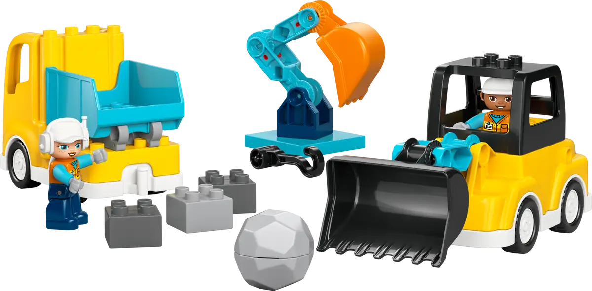 Véhicules de construction 3 en 1 (10475)