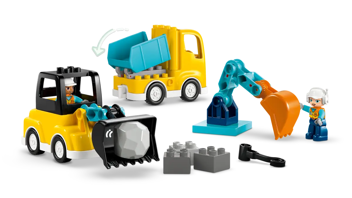 Véhicules de construction 3 en 1 (10475)