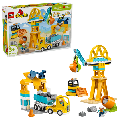 Chantier et véhicules 3 en 1 (10476)