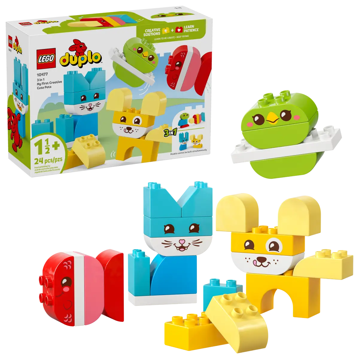 Animaux mignons créatifs 3 en 1 (10477)