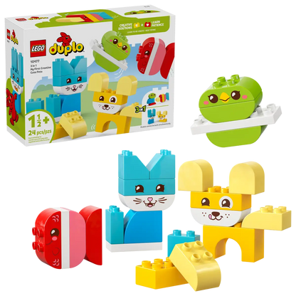 Animaux mignons créatifs 3 en 1 (10477)