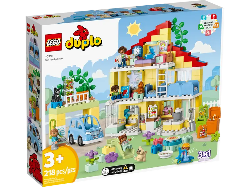Stadt 3-in-1-Familienhaus