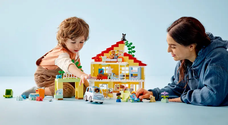 Stadt 3-in-1-Familienhaus
