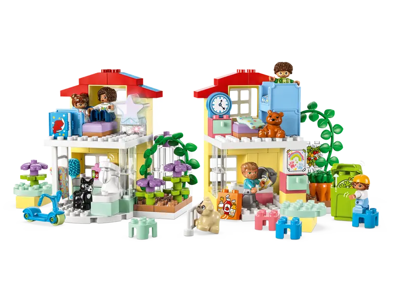 Stadt 3-in-1-Familienhaus