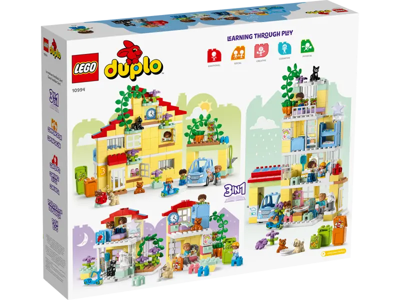 Stadt 3-in-1-Familienhaus