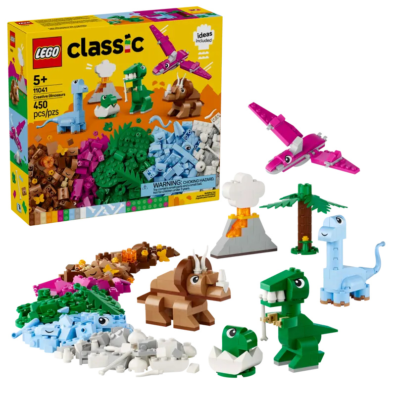 Klassische kreative Dinosaurier (11041)