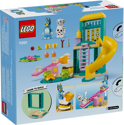 LEGO Bluey, Chloe und Spielplatzspaß