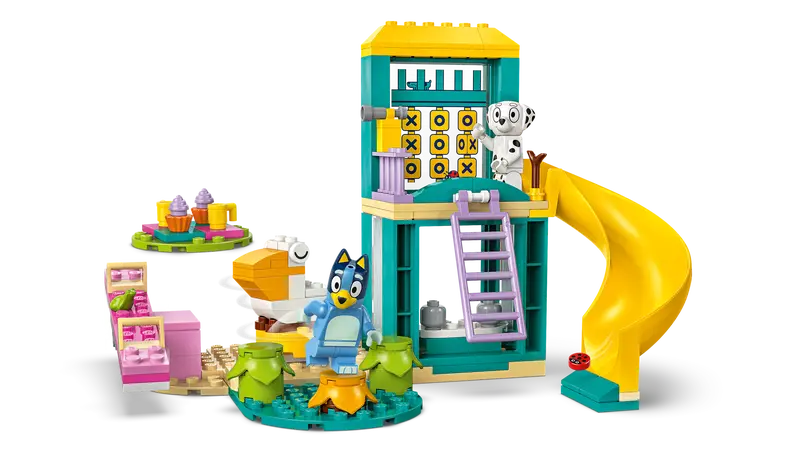 LEGO Bluey, Chloe und Spielplatzspaß