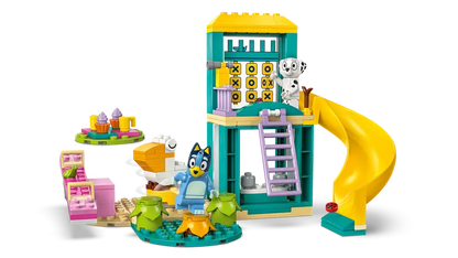 LEGO Bluey, Chloe und Spielplatzspaß