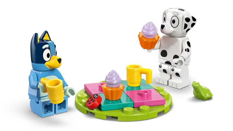 LEGO Bluey, Chloe und Spielplatzspaß
