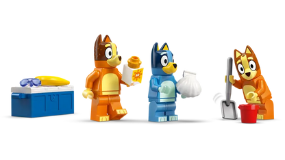 LEGO Bluey Family Strandautoausflug