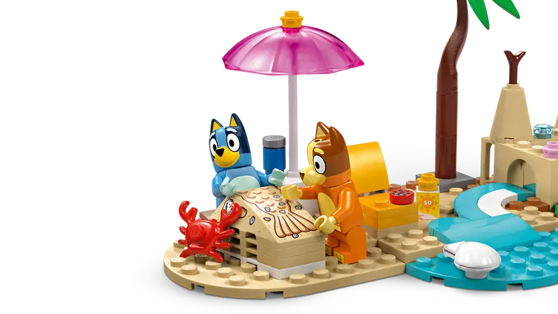 LEGO Bluey Family Strandautoausflug