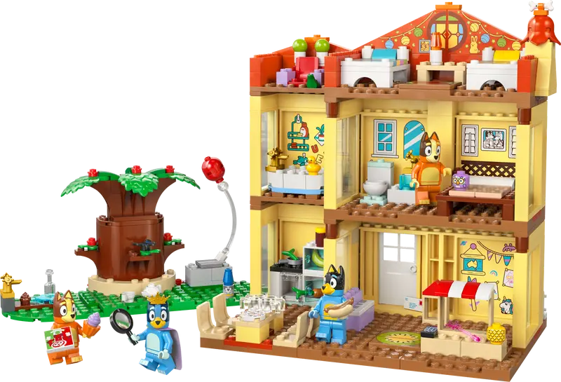 Set da gioco LEGO Bluey e la casa della sua famiglia