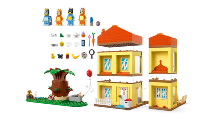 Set da gioco LEGO Bluey e la casa della sua famiglia