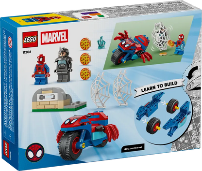 Spidey auf seinem Motorrad vs. Rhino (11206)