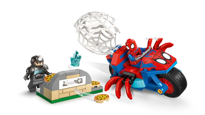 Spidey auf seinem Motorrad vs. Rhino (11206)