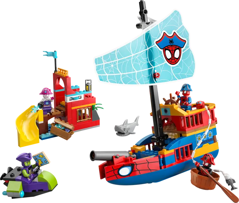 Bateau pirate de l'équipe Spidey (11208)