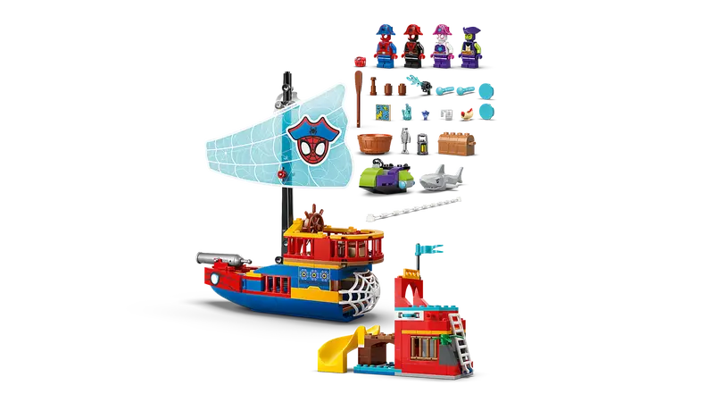 Bateau pirate de l'équipe Spidey (11208)