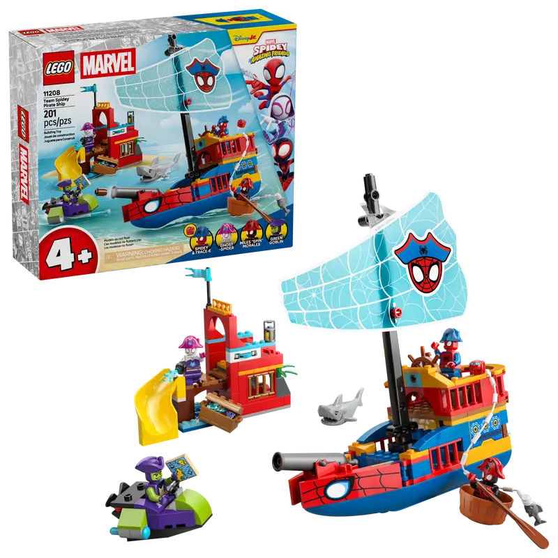 Bateau pirate de l'équipe Spidey (11208)