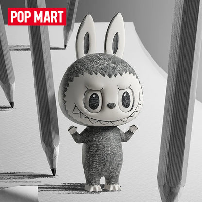 Figurine en vinyle Mega Labubu Sketch – 400%