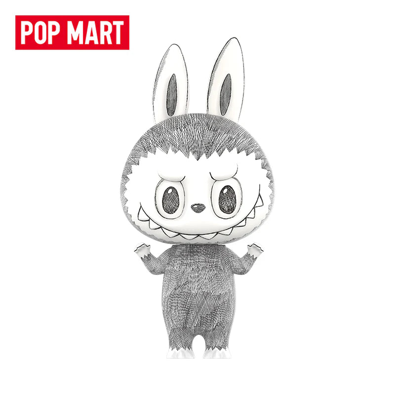 Figurine en vinyle Mega Labubu Sketch – 400%