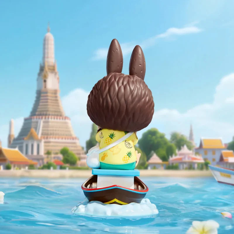 Labubu Thailand Limited Long Tail Boat Trendige Figur