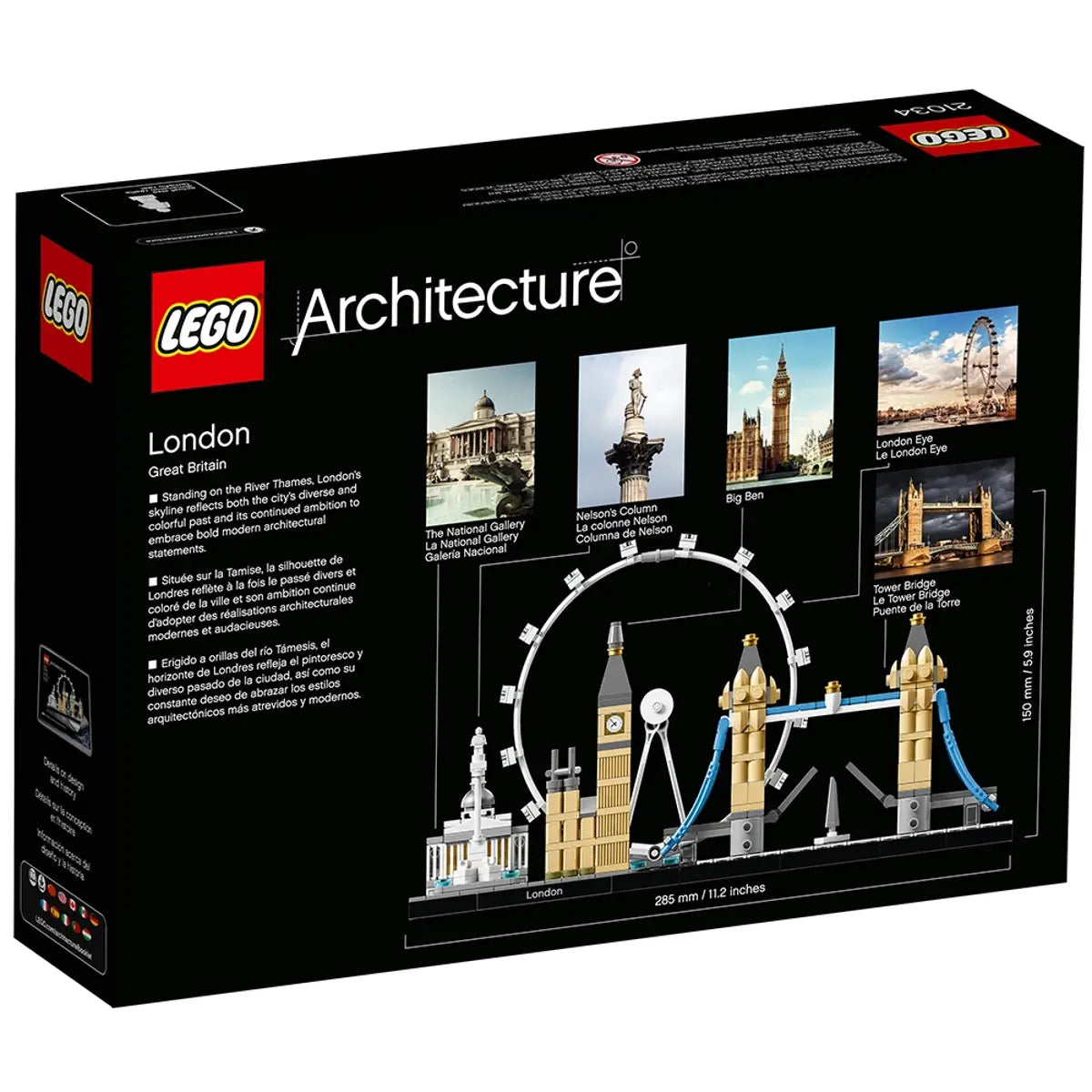 Ensemble de construction Skyline de Londres (21034)