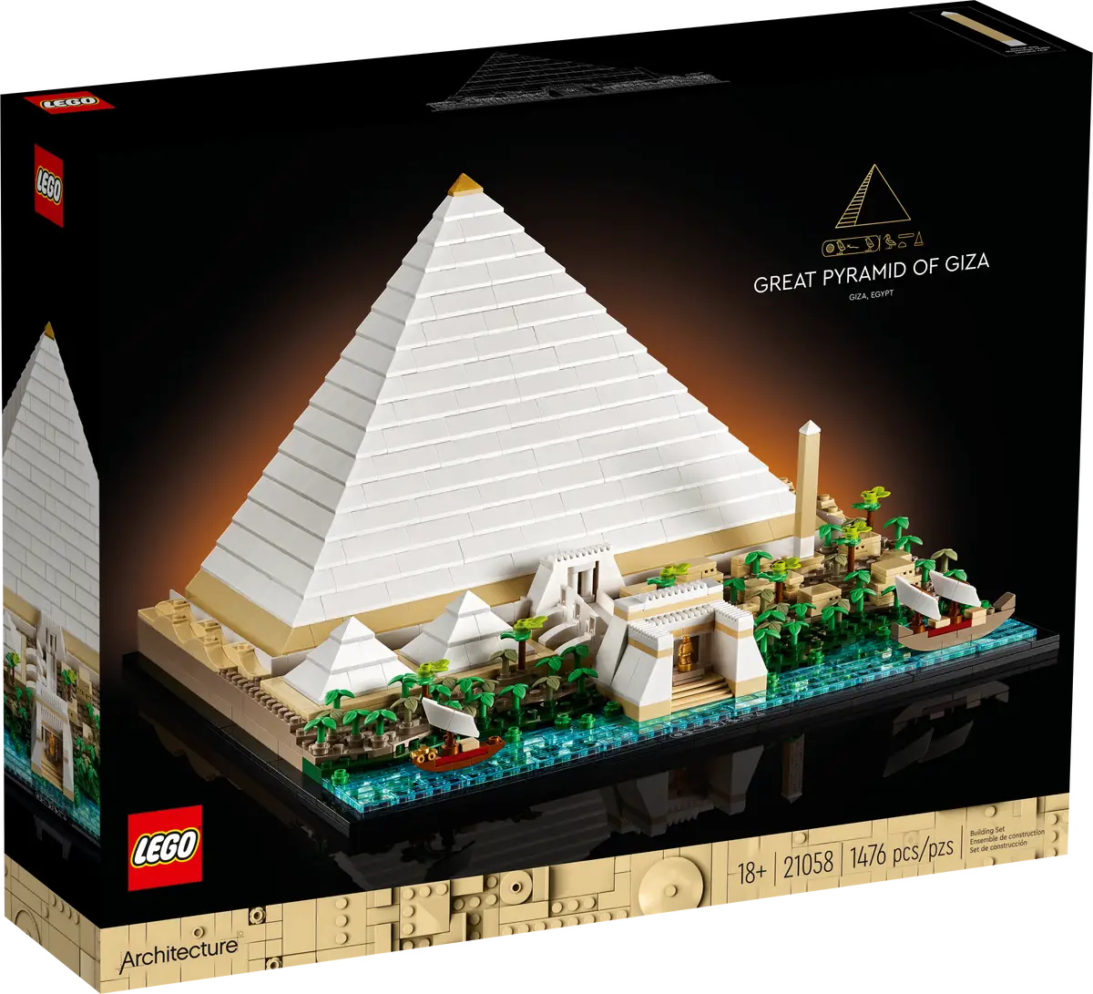Set di edifici della Grande Piramide di Giza (21058).