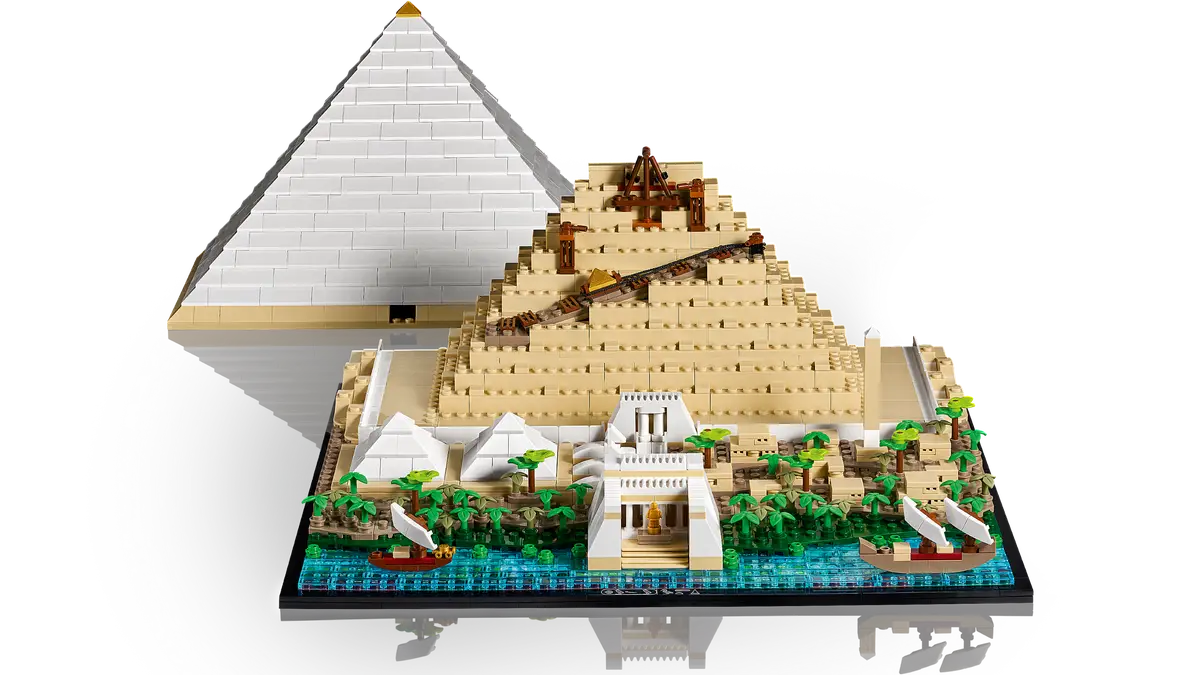 Set di edifici della Grande Piramide di Giza (21058).