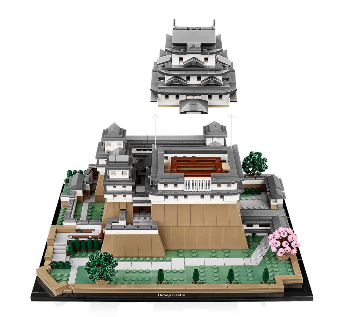 Château de Himeji (21060) Ensemble de construction