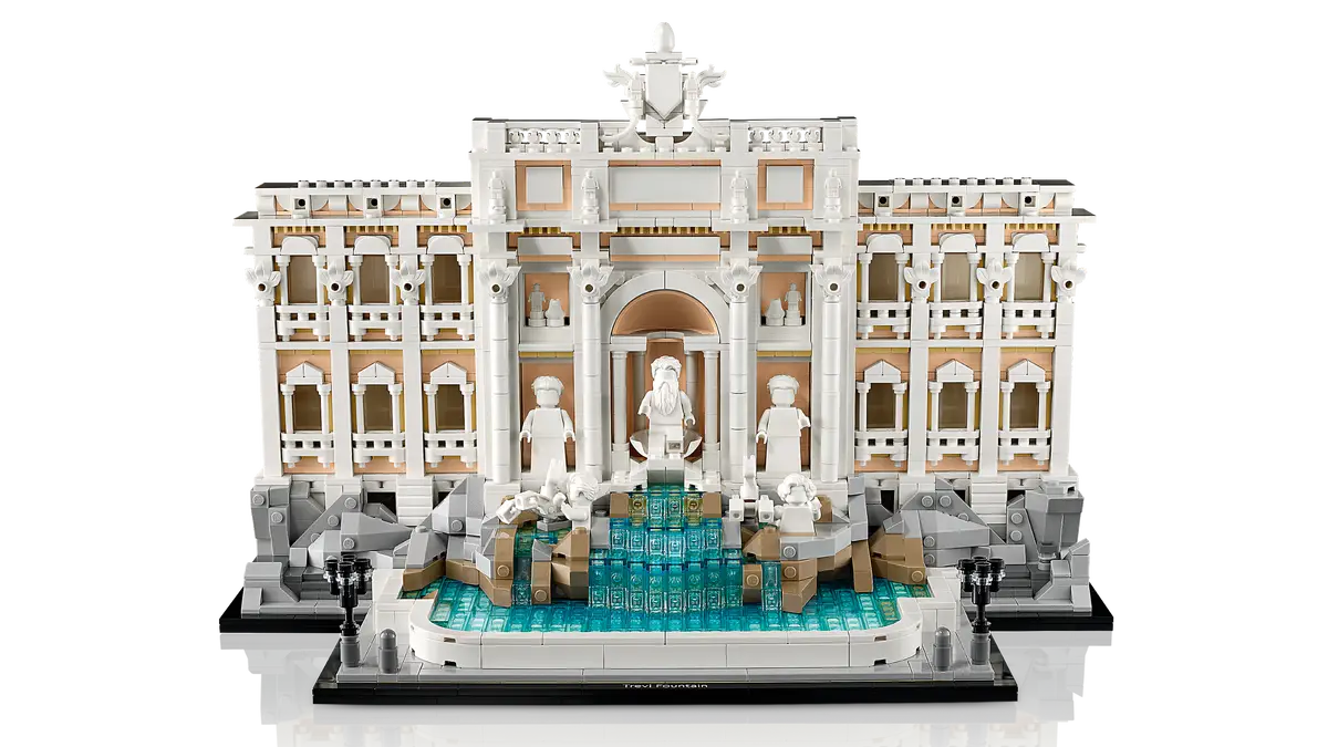 Bausatz Trevi-Brunnen (21062).