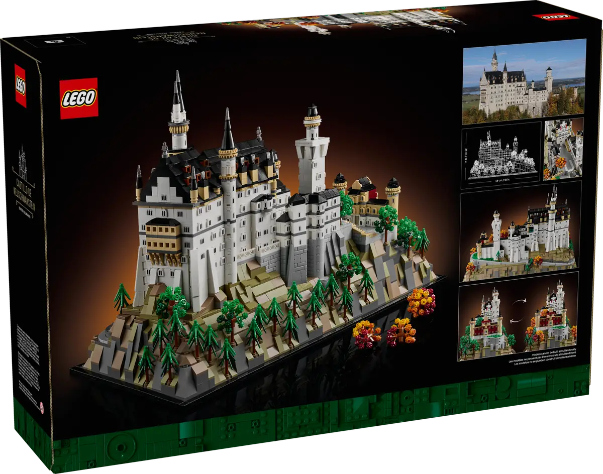 Set di edifici del castello di Neuschwanstein (21063).
