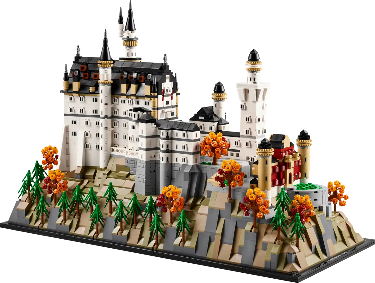 Set di edifici del castello di Neuschwanstein (21063).