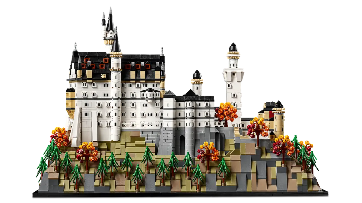 Set di edifici del castello di Neuschwanstein (21063).
