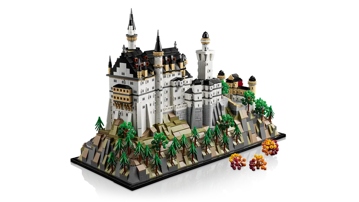Set di edifici del castello di Neuschwanstein (21063).