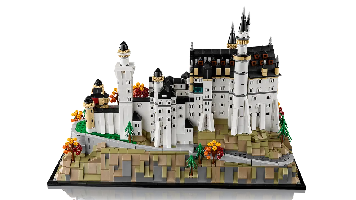 Set di edifici del castello di Neuschwanstein (21063).